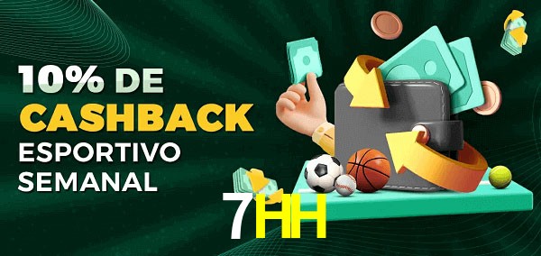 10% de bônus de cashback na 7HH