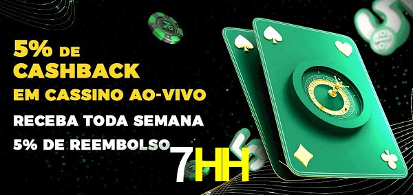 Promoções do cassino ao Vivo 7HH